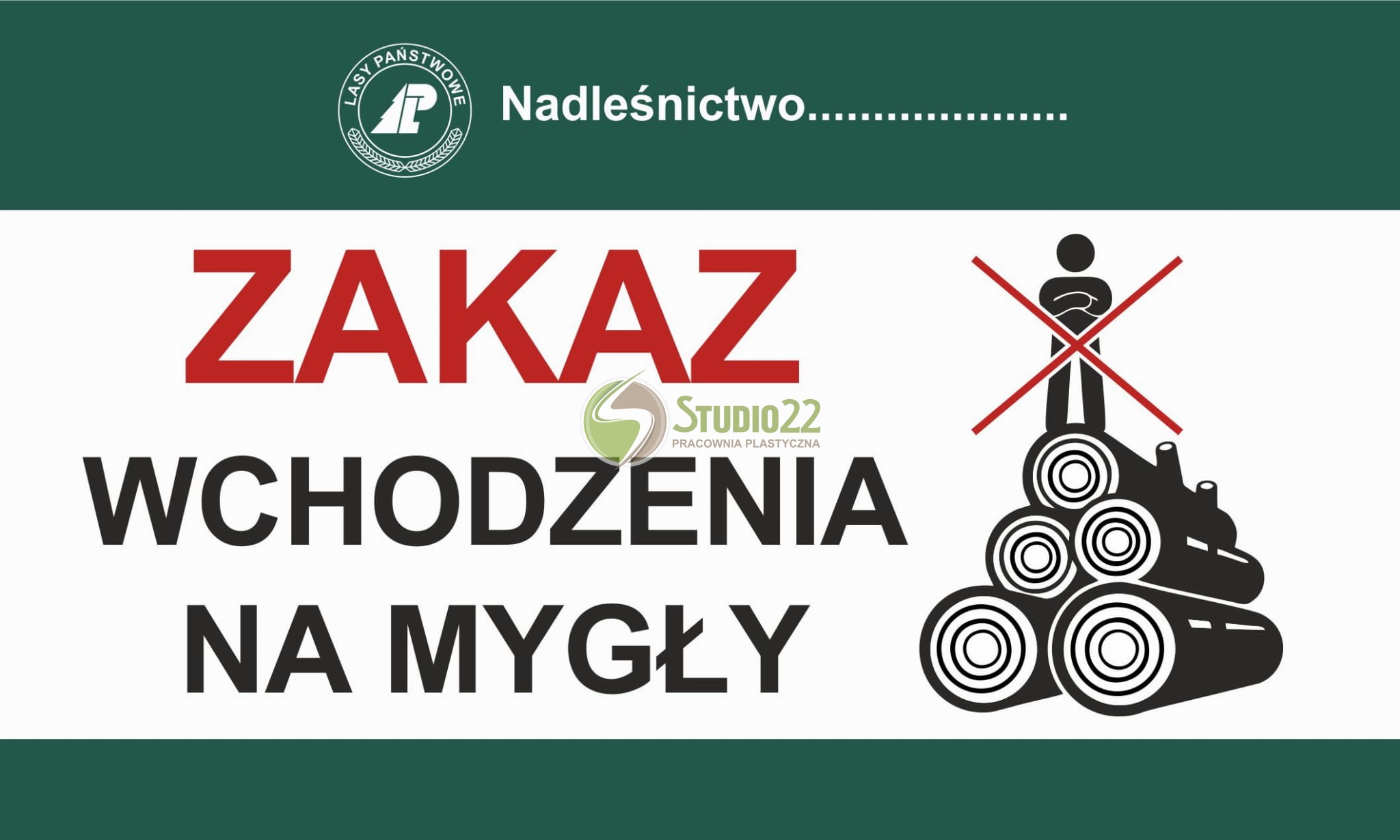 Zakaz wchodzenia na mygły