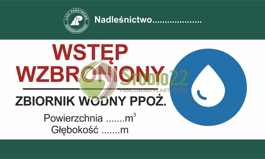 Wstęp wzbroniony - zbiornik ppoż.