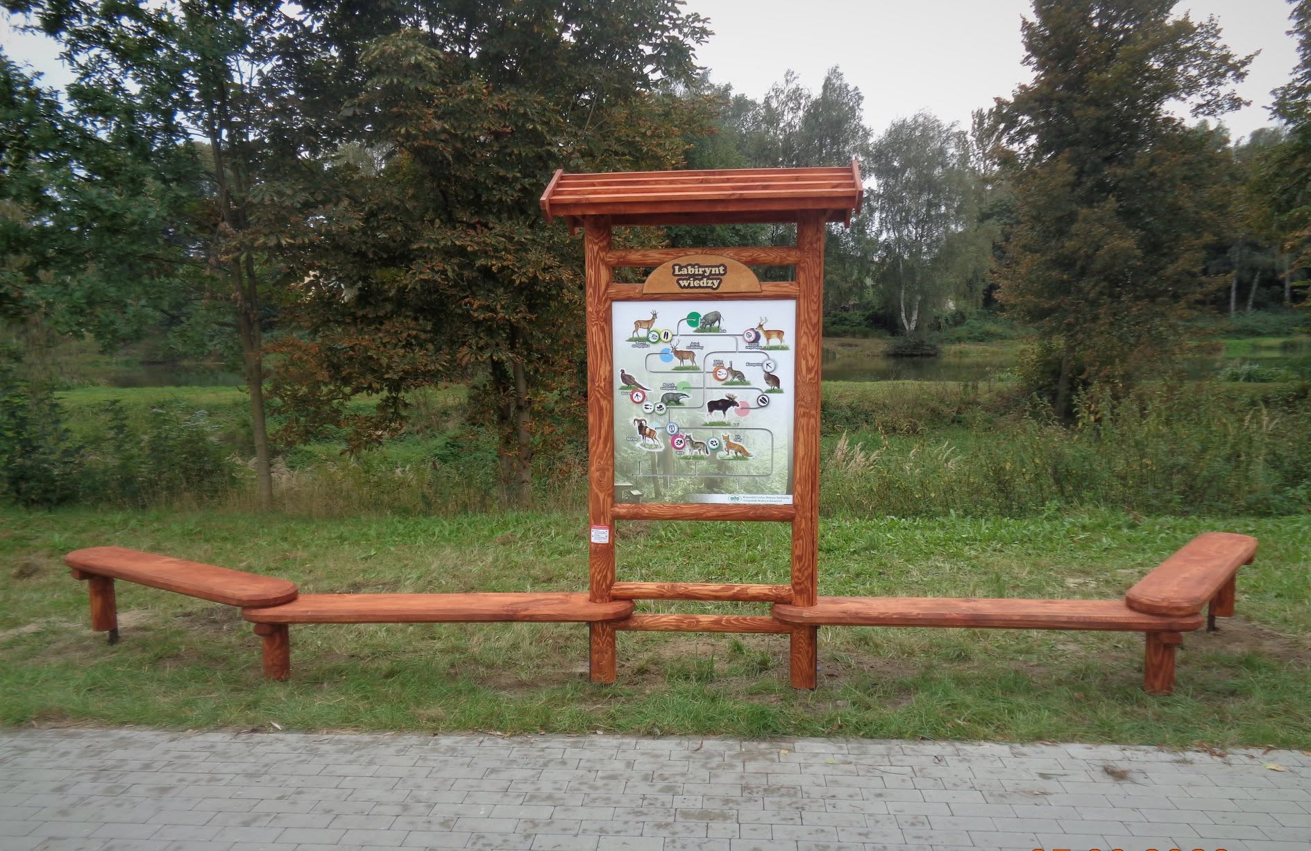 Leśny labirynt